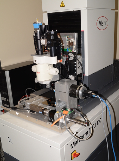 Experimental setup at the MFU 100